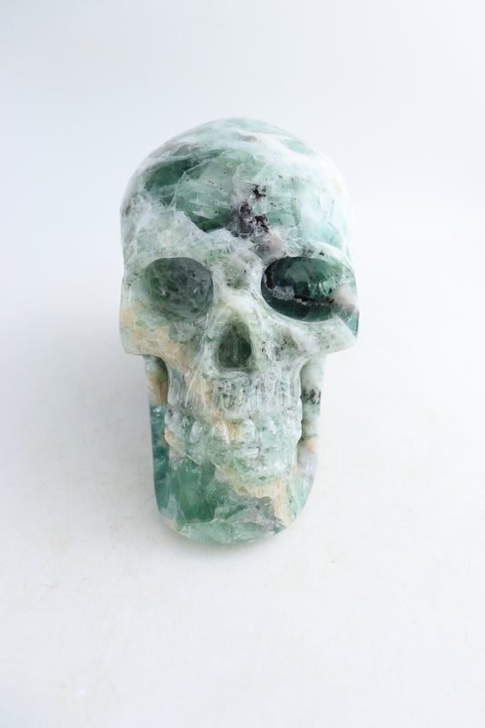 Flourite Skull