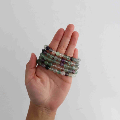 Fluorite Bracelet Set of 5