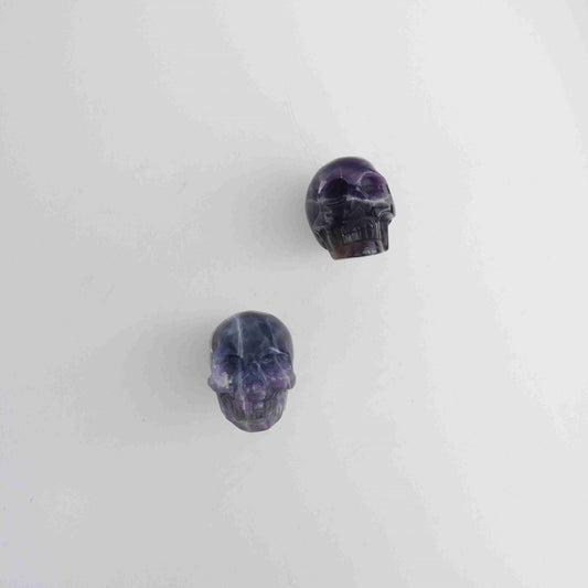 Fluorite Skull Set C