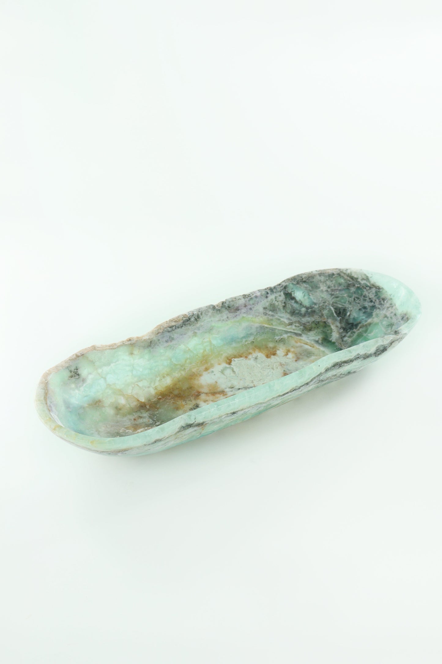 Fluorite Bowl Canoe - Expert Supplier of Wholesale Crystals & Bulk Gemstones