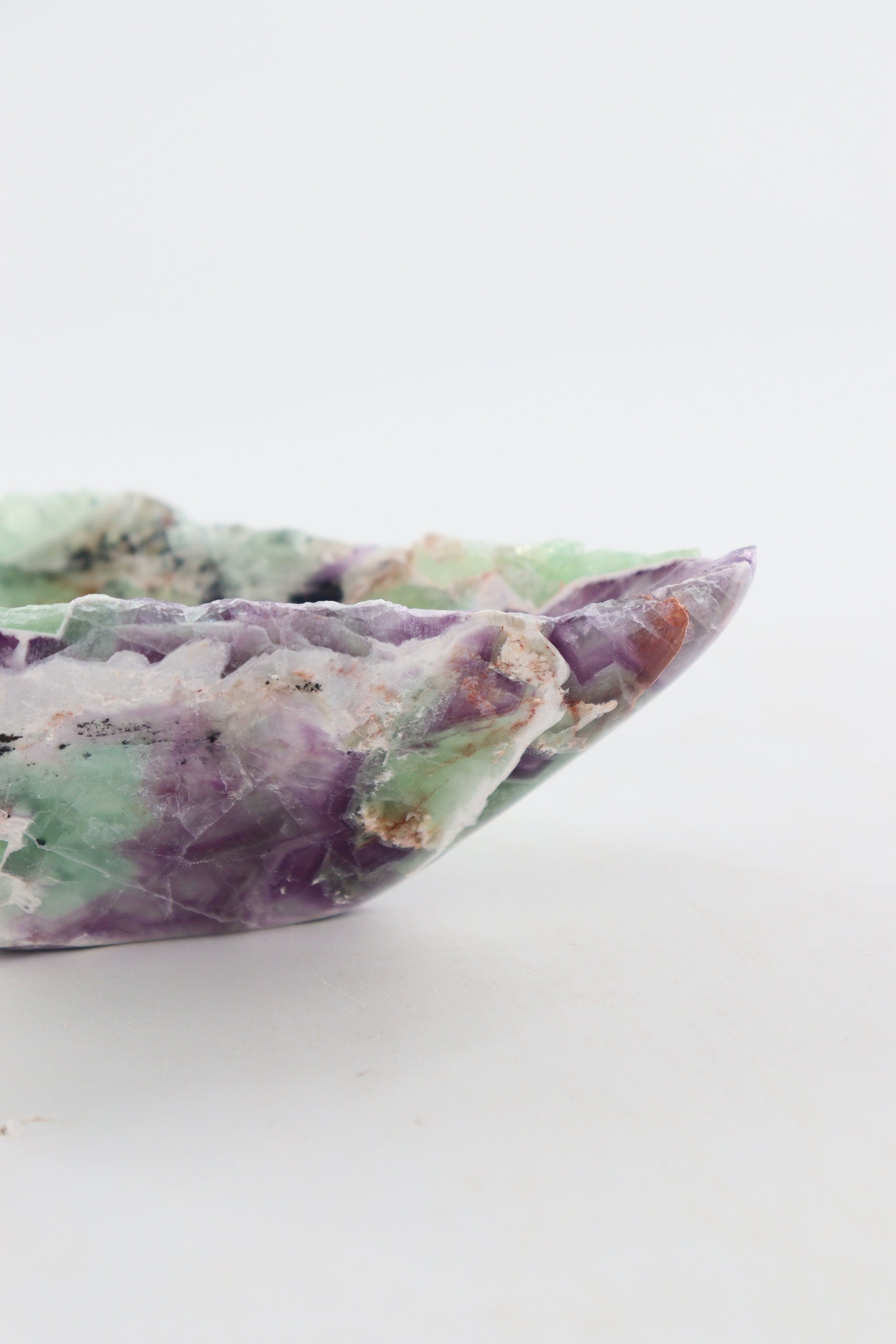 Fluorite Bowls Pair - Expert Supplier of Wholesale Crystals & Bulk Gemstones