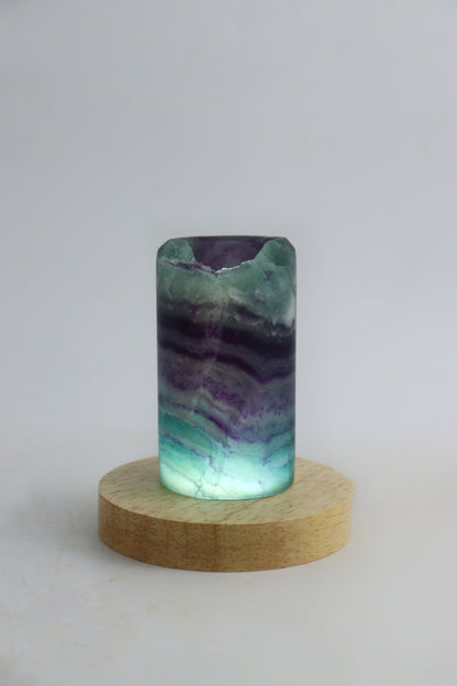 Fluorite Lamps Set of 2 - Expert Supplier of Wholesale Crystals & Bulk Gemstones