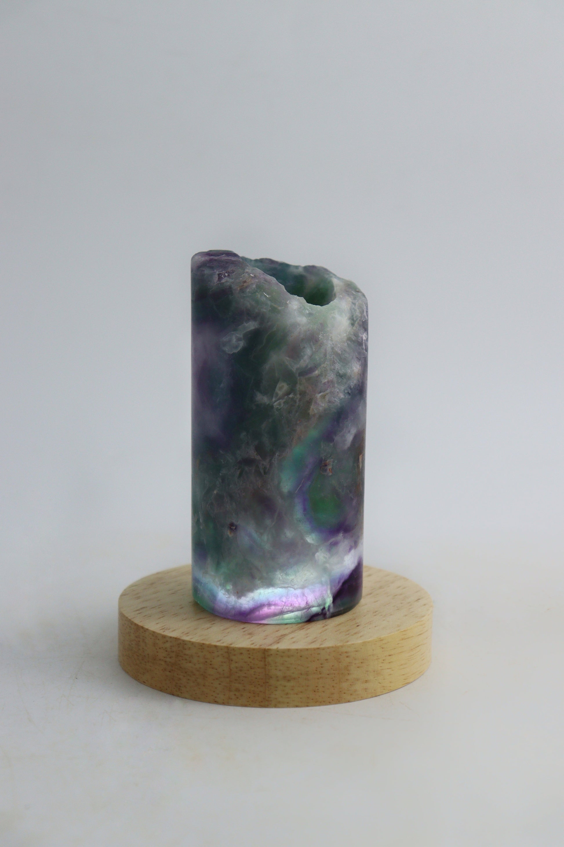 Fluorite Lamps Set of 2 - Expert Supplier of Wholesale Crystals & Bulk Gemstones