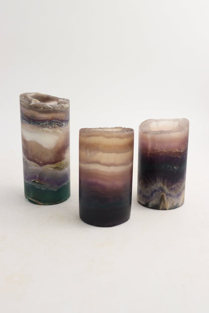 Fluorite Lamps Set of 3 - Expert Supplier of Wholesale Crystals & Bulk Gemstones