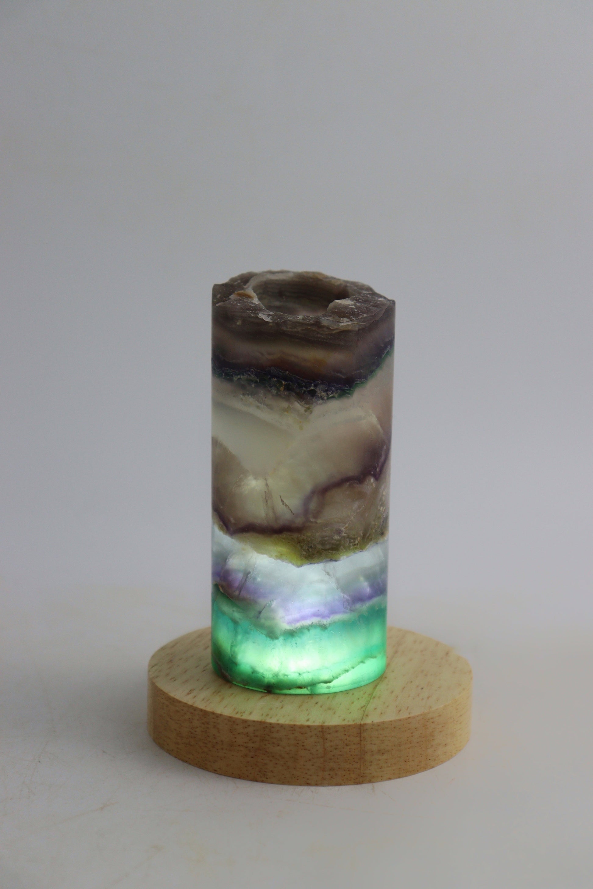 Fluorite Lamps Set of 3 - Expert Supplier of Wholesale Crystals & Bulk Gemstones