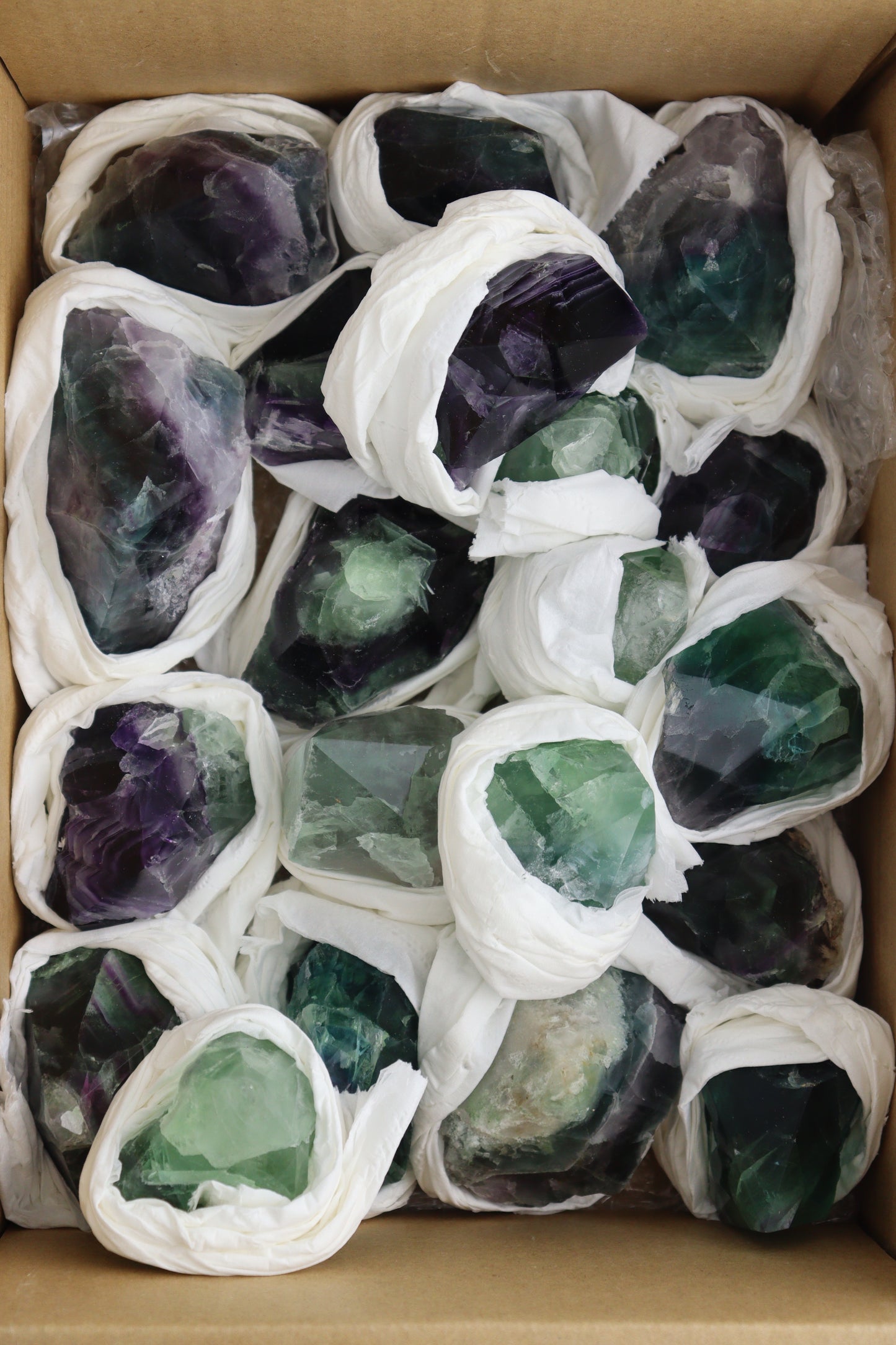 Fluorite Polished Tip Flat - Expert Supplier of Wholesale Crystals & Bulk Gemstones