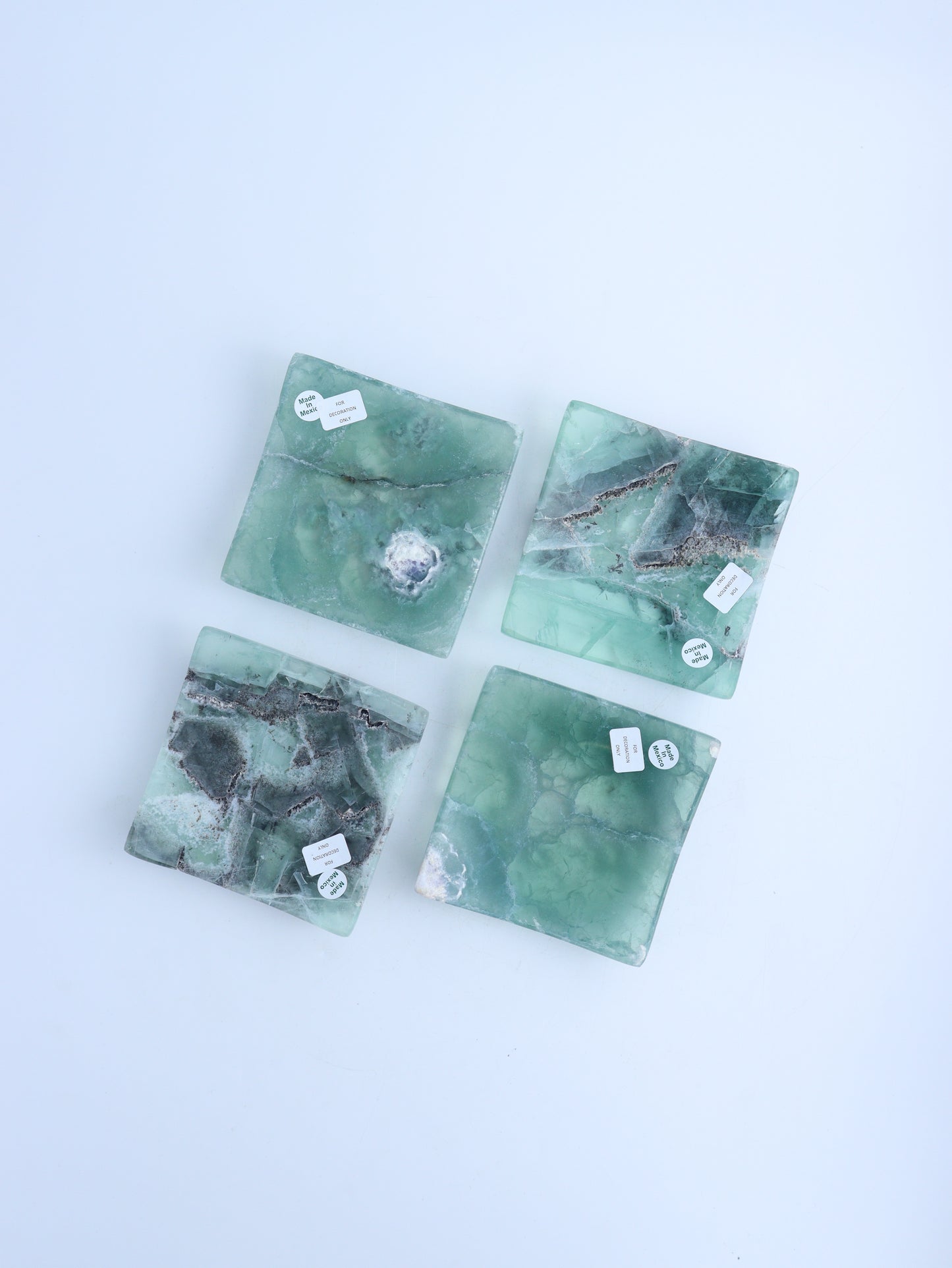 Fluorite Small Plates - Expert Wholesale and Supplier of Wholesale Crystals & Bulk Gemstones, ["Fluorite","Mexico"]