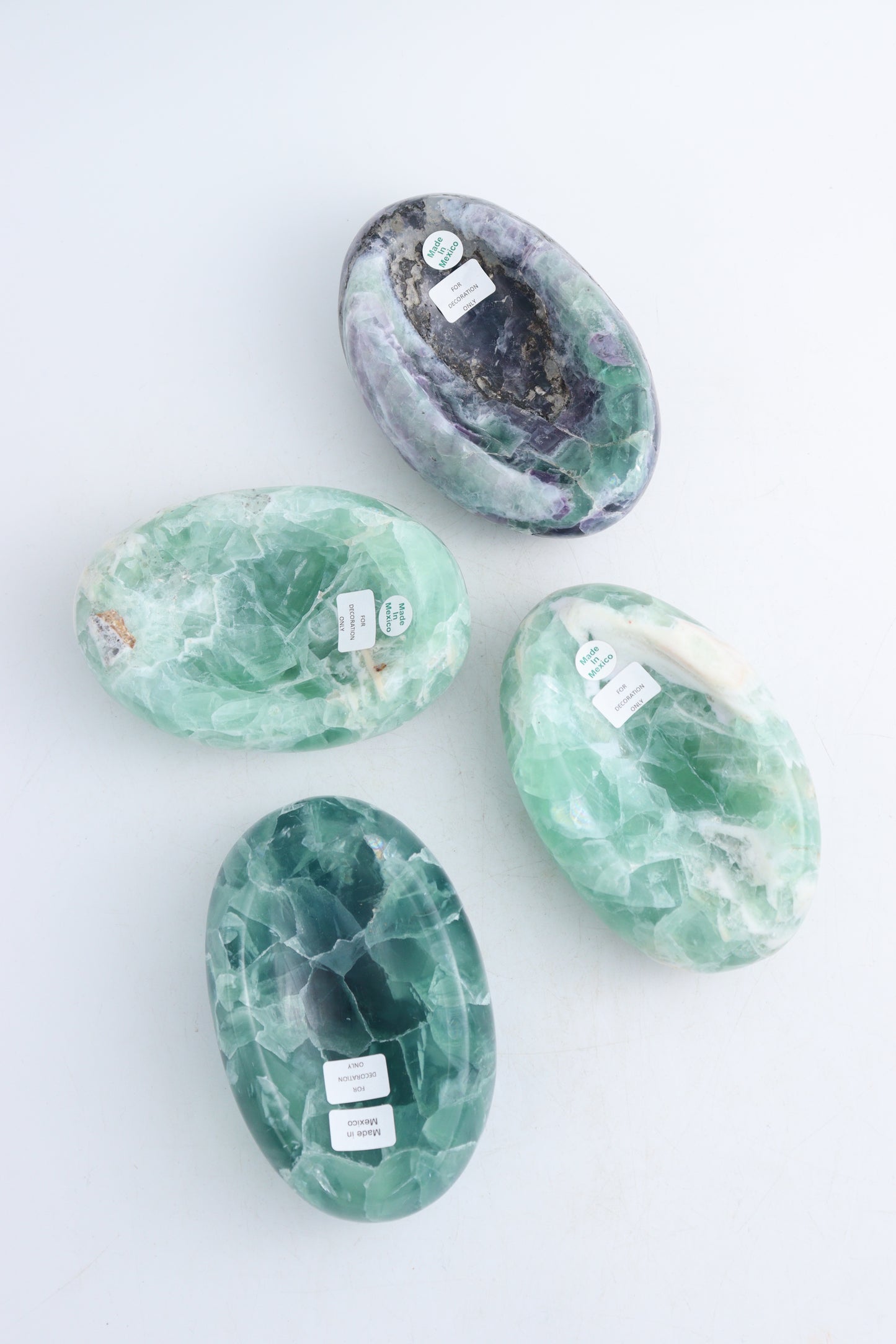 Fluorite Soap Dishes - Expert Wholesale and Supplier of Wholesale Crystals & Bulk Gemstones, ["Fluorite","Mexico","Soap Dish"]