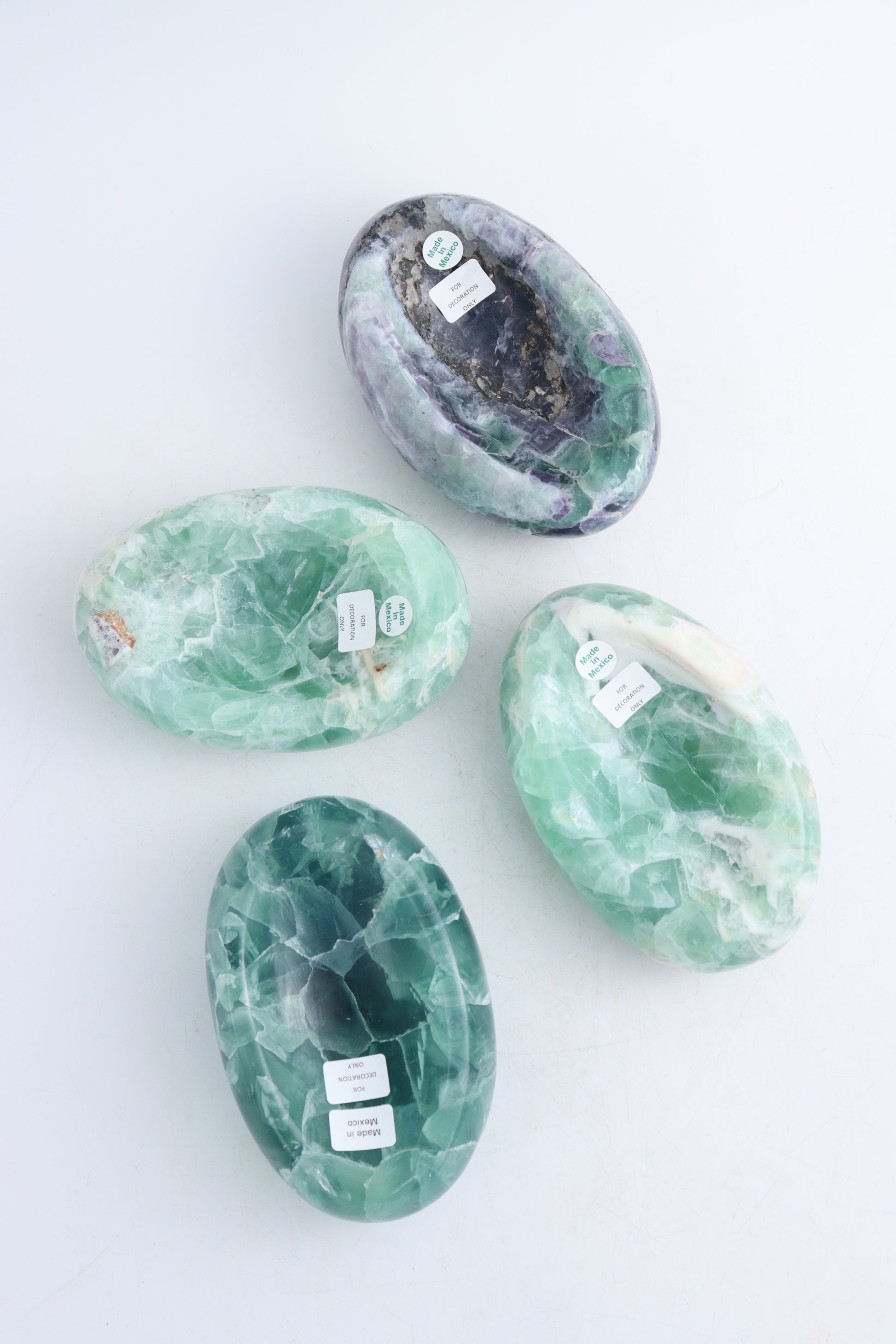 Fluorite Soap Dishes - Expert Wholesale and Supplier of Wholesale Crystals & Bulk Gemstones, ["Fluorite","Mexico","Soap Dish"]