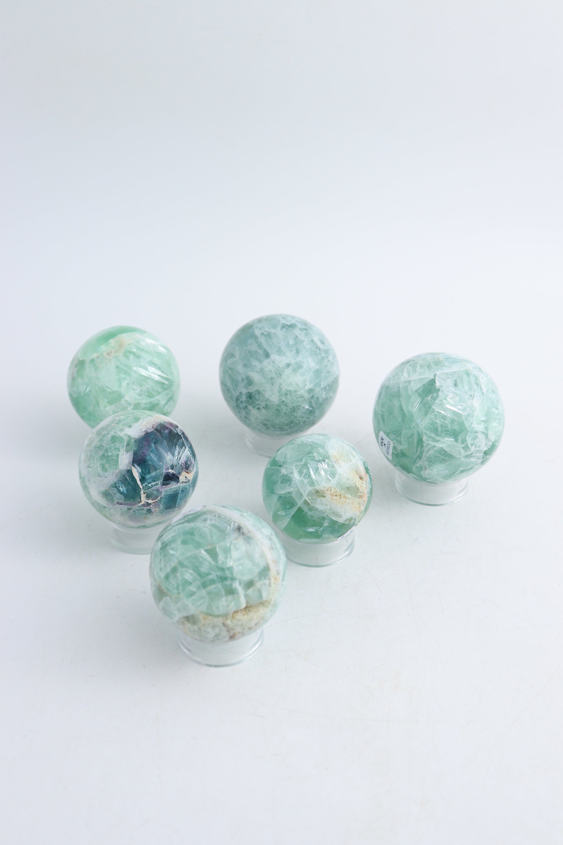 Fluorite Spheres - Expert Wholesale and Supplier of Wholesale Crystals & Bulk Gemstones, ["Fluorite","Mexico","Spheres"]