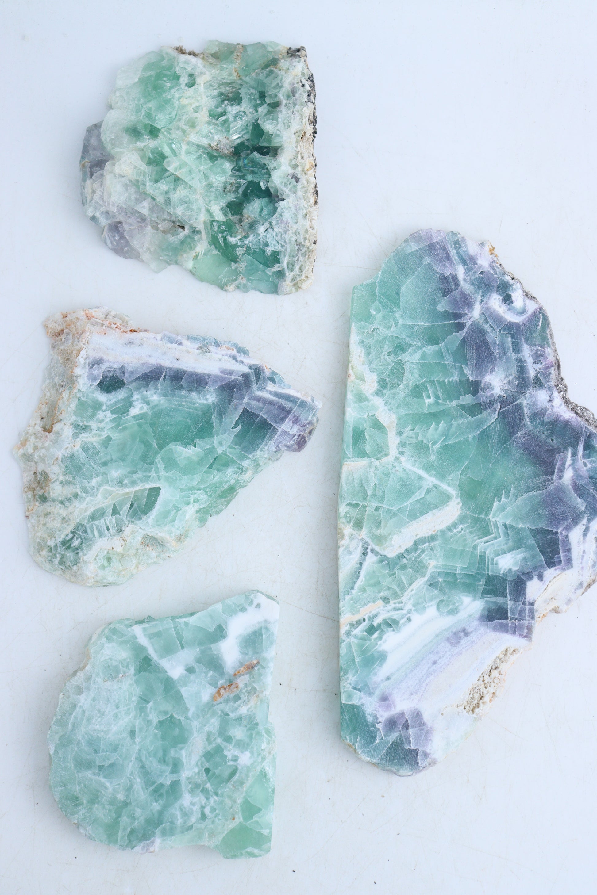 Fluorite Slices - Expert Supplier of Wholesale Crystals & Bulk Gemstones