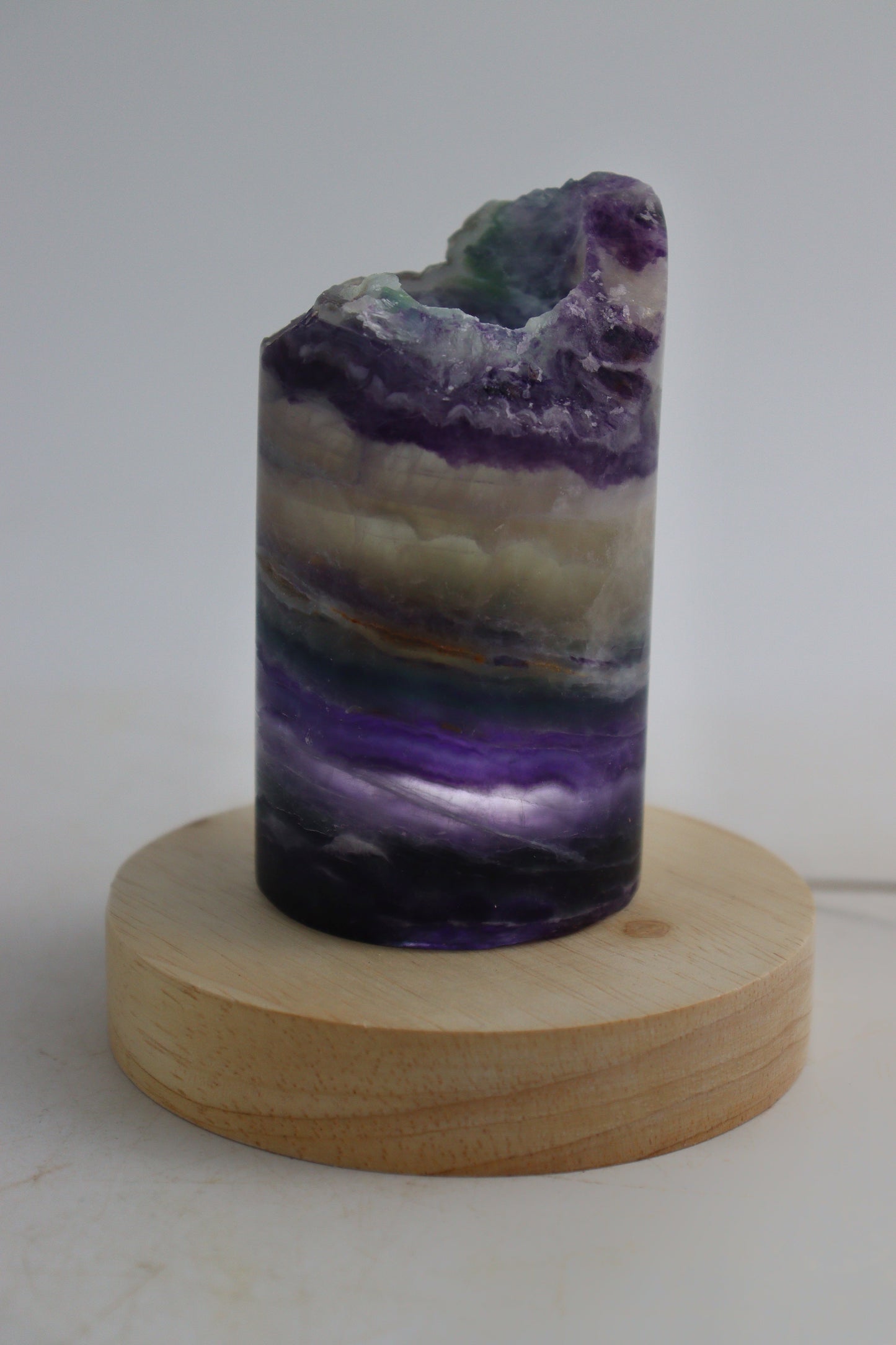 Fluorite Lamps Set of 3 - Expert Supplier of Wholesale Crystals & Bulk Gemstones