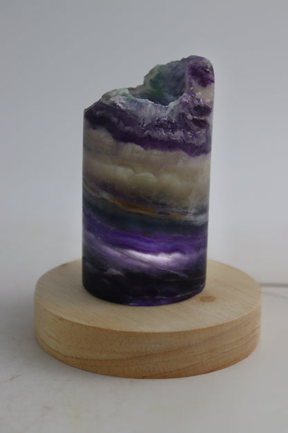 Fluorite Lamps Set of 3 - Expert Supplier of Wholesale Crystals & Bulk Gemstones