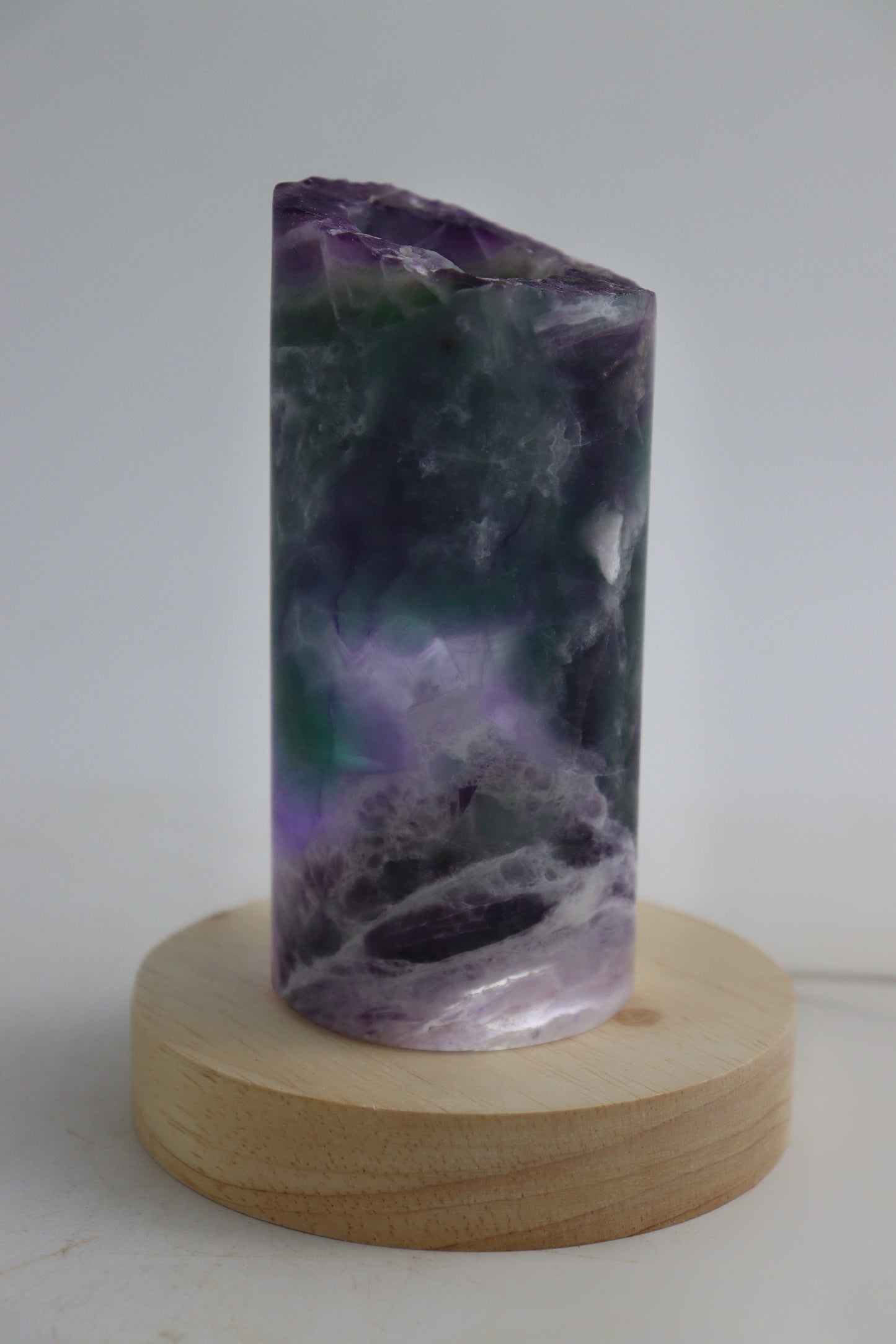 Fluorite Lamps Set of 3 - Expert Supplier of Wholesale Crystals & Bulk Gemstones
