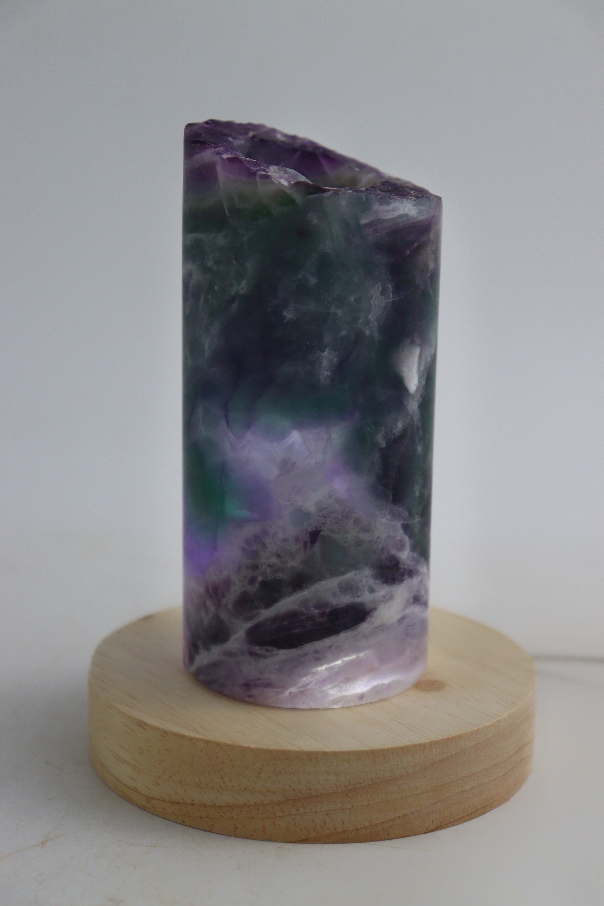 Fluorite Lamps Set of 3 - Expert Supplier of Wholesale Crystals & Bulk Gemstones