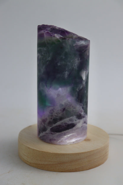 Fluorite Lamps Set of 3 - Expert Supplier of Wholesale Crystals & Bulk Gemstones