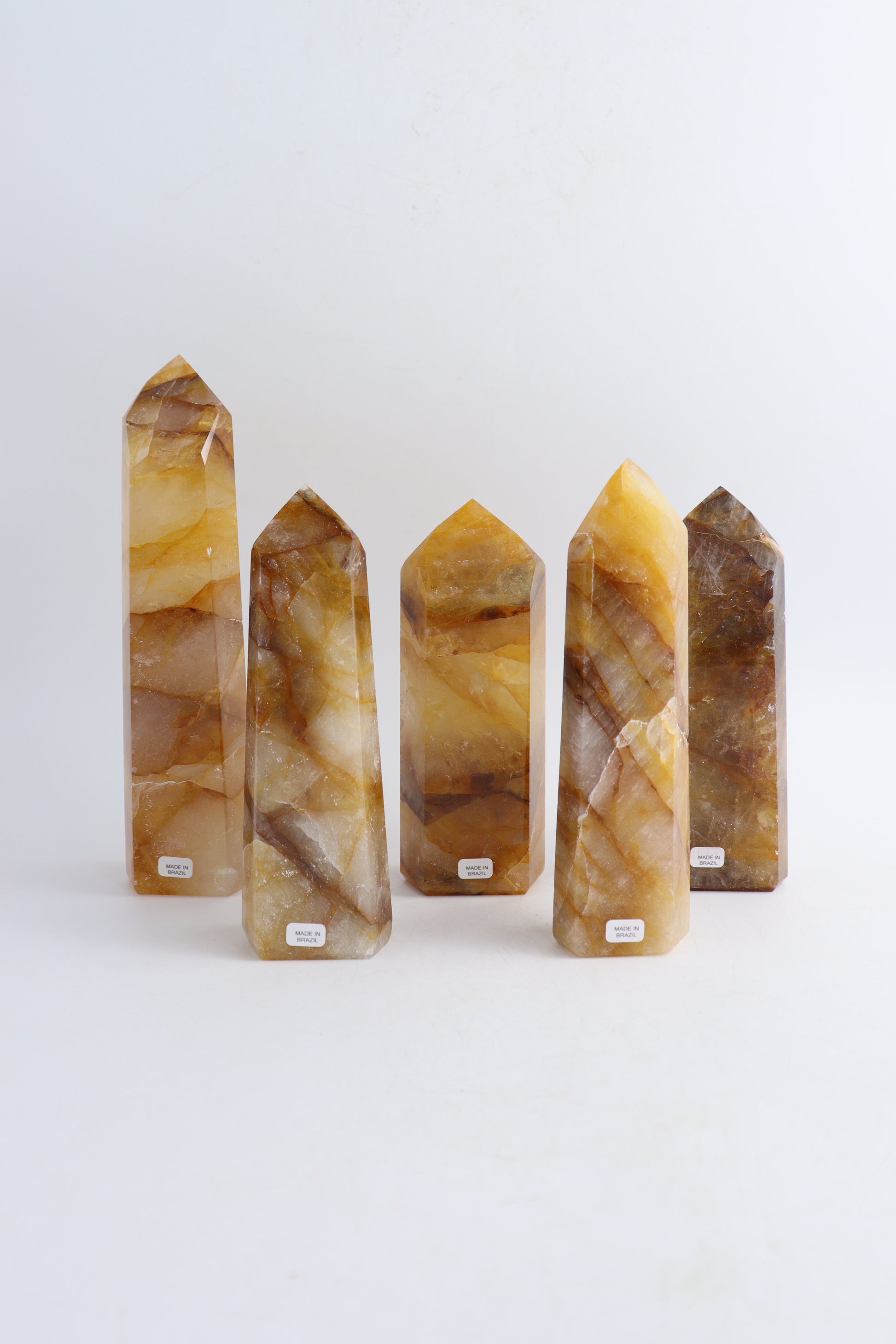 Golden Haler Towers - Expert Wholesale and Supplier of Wholesale Crystals & Bulk Gemstones, ["Brazil","Golden Healer","Towers"]