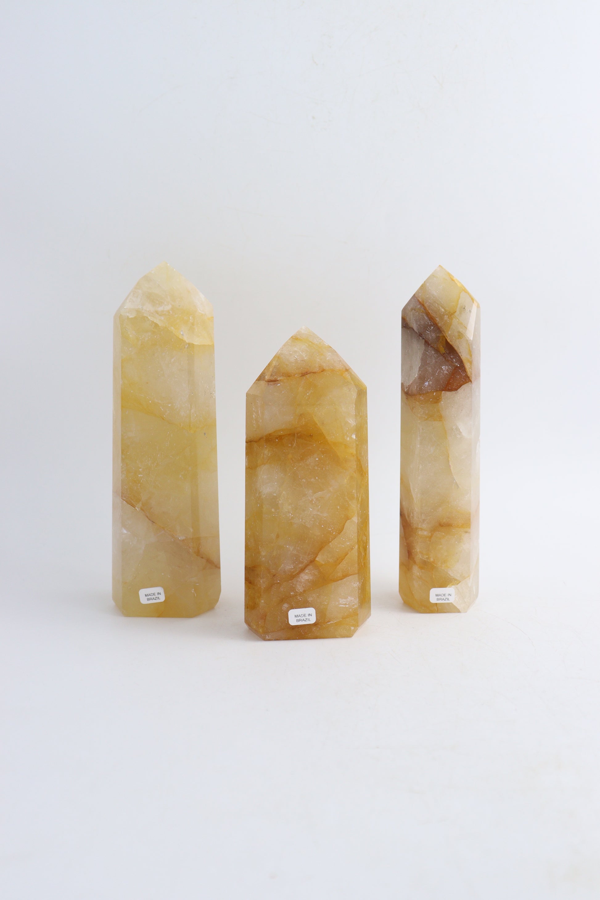 Golden Healer Towers - Expert Wholesale and Supplier of Wholesale Crystals & Bulk Gemstones, ["Brazil","Golden Healer","Towers"]