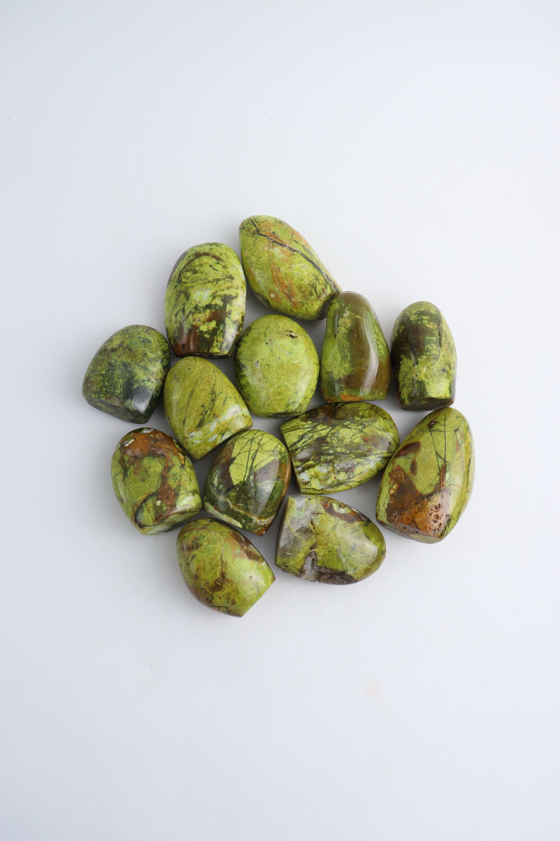 Green Opal Freeforms - Expert Wholesale and Supplier of Wholesale Crystals & Bulk Gemstones, ["Freeforms","Opal"]