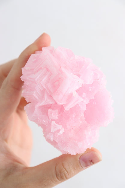 Pink Halite Flat - Expert Supplier of Wholesale Crystals & Bulk Gemstones