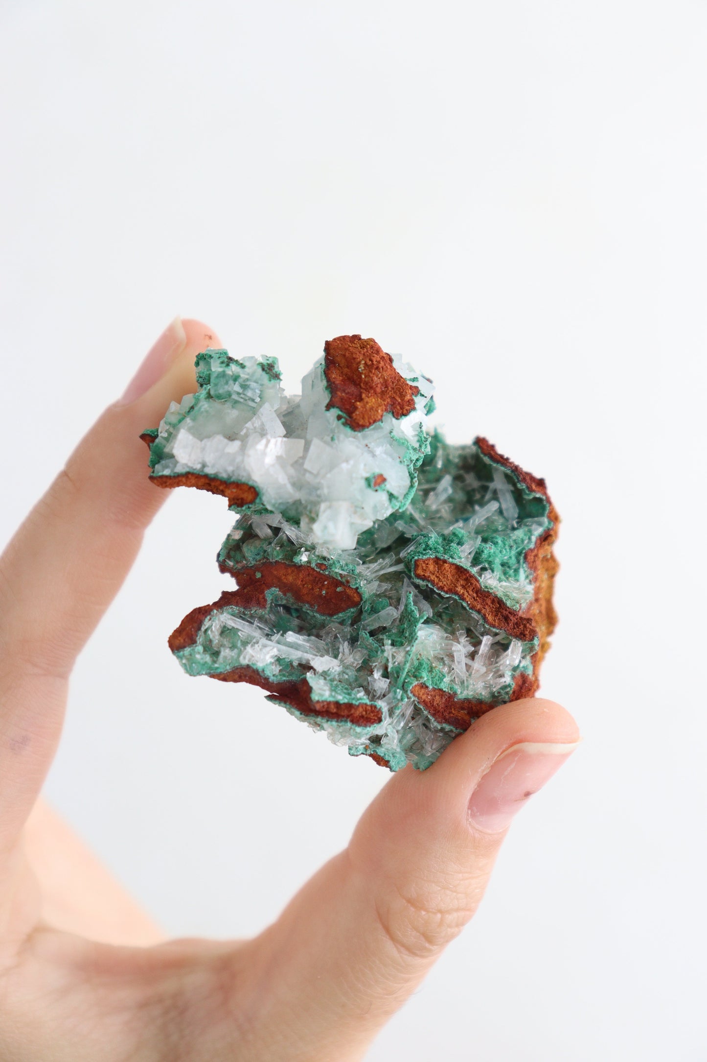 Hemimorphite Cluster Flat - Expert Supplier of Wholesale Crystals & Bulk Gemstones
