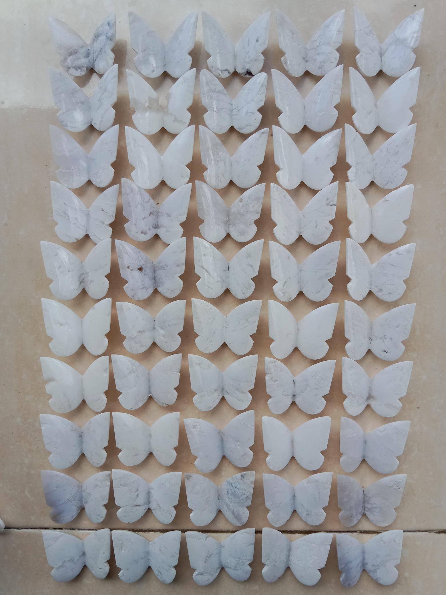 Plume Agate Butterflies Set of 10 - Expert Wholesale and Supplier of Wholesale Crystals & Bulk Gemstones, ["Agate","Butterflies","Butterfly","Plume Agate"]