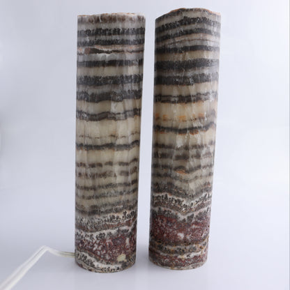 Onyx Lamps Set of 2 - Expert Wholesale and Supplier of Wholesale Crystals & Bulk Gemstones, ["Lamps","Mexico","onyx"]