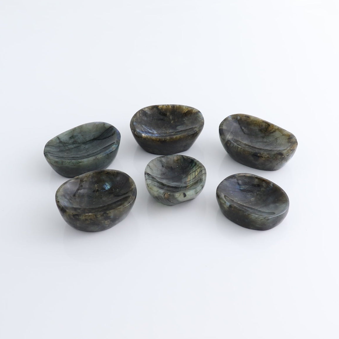Labradorite Bowls Set of 6