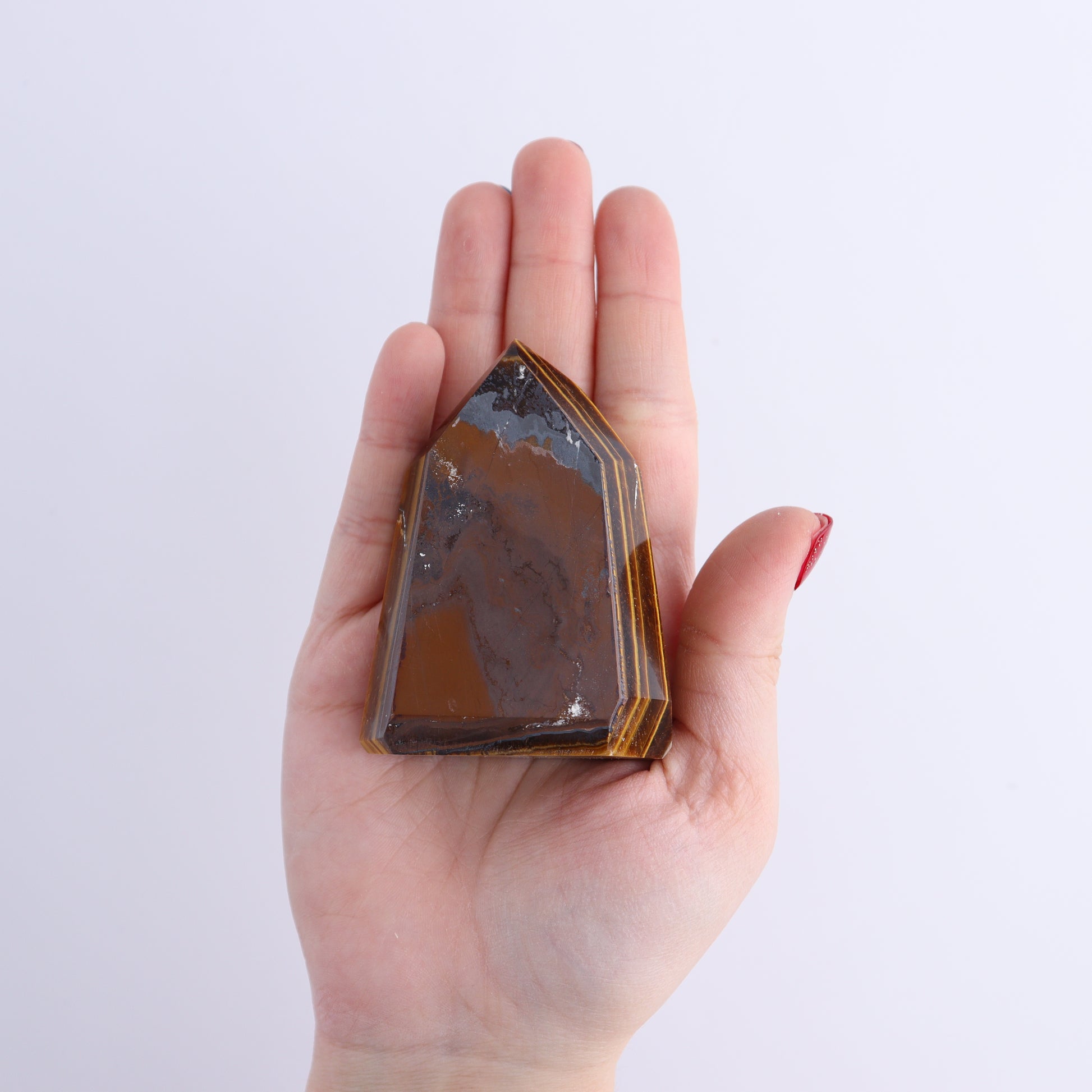 Tiger Eye Towers Set of 6 - Expert Wholesale and Supplier of Wholesale Crystals & Bulk Gemstones, ["Brazil","close_70","Tiger Eye","Towers"]