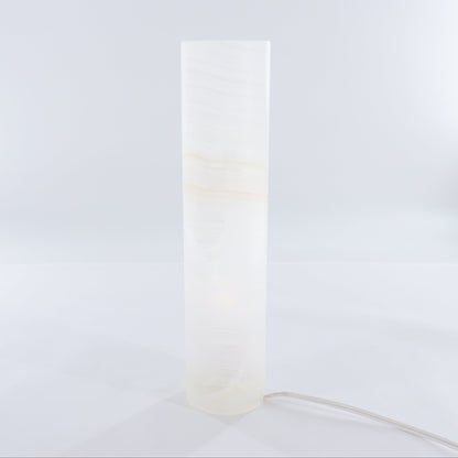 One White Smooth Onyx Lamp Blind - Expert Wholesale and Supplier of Wholesale Crystals & Bulk Gemstones, ["Lamps","Mexico","onyx"]