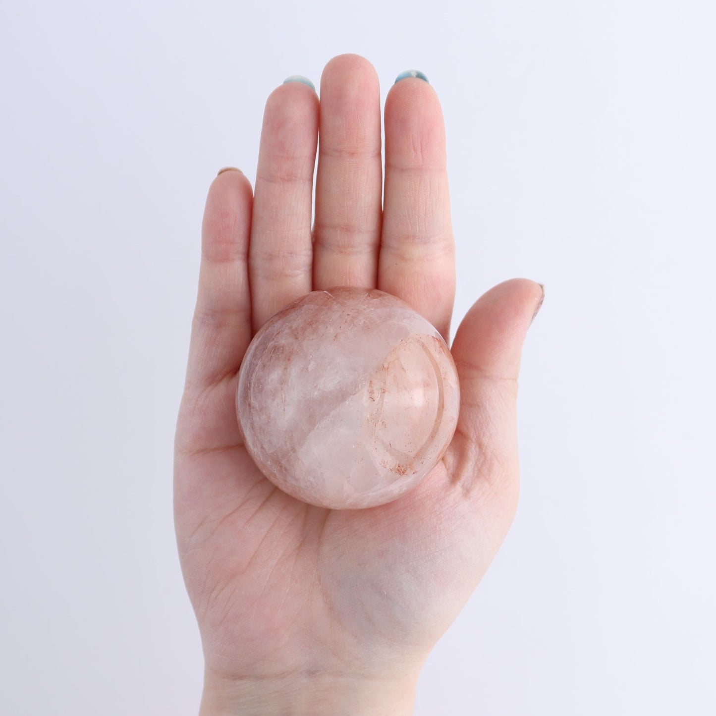 Fire Quartz Spheres Set of 5