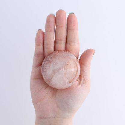 Fire Quartz Spheres Set of 5