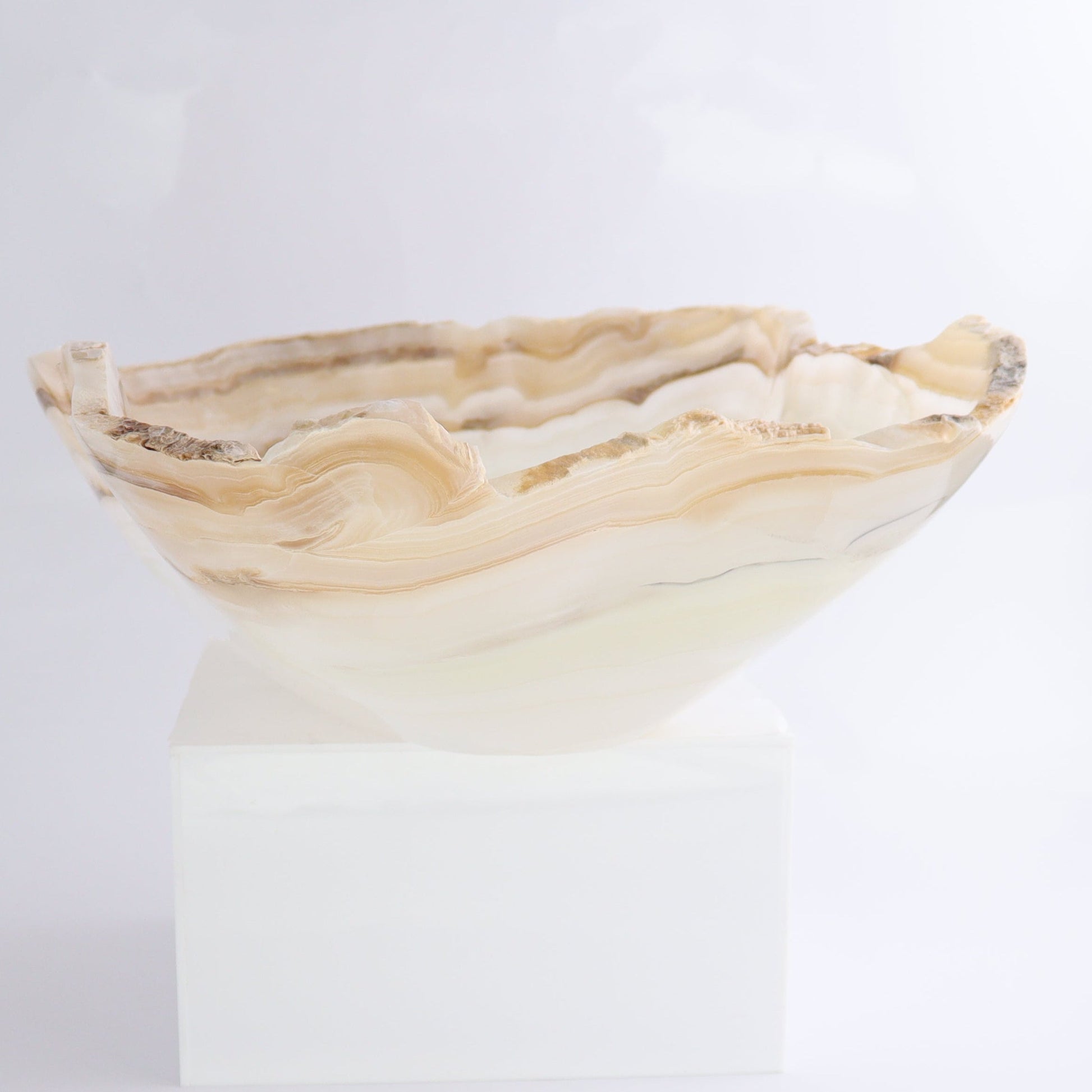 Mexican Onyx/Calcite Bowl - Expert Wholesale and Supplier of Wholesale Crystals & Bulk Gemstones, ["Bowls","Calcite","Mexico","onyx"]
