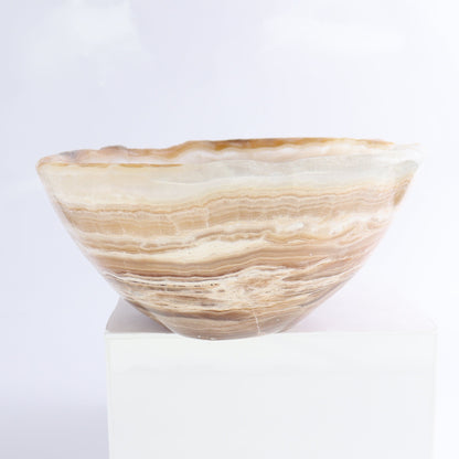 Mexican Onyx/Calcite Bowl - Expert Wholesale and Supplier of Wholesale Crystals & Bulk Gemstones, ["Bowls","Calcite","Mexico","onyx"]