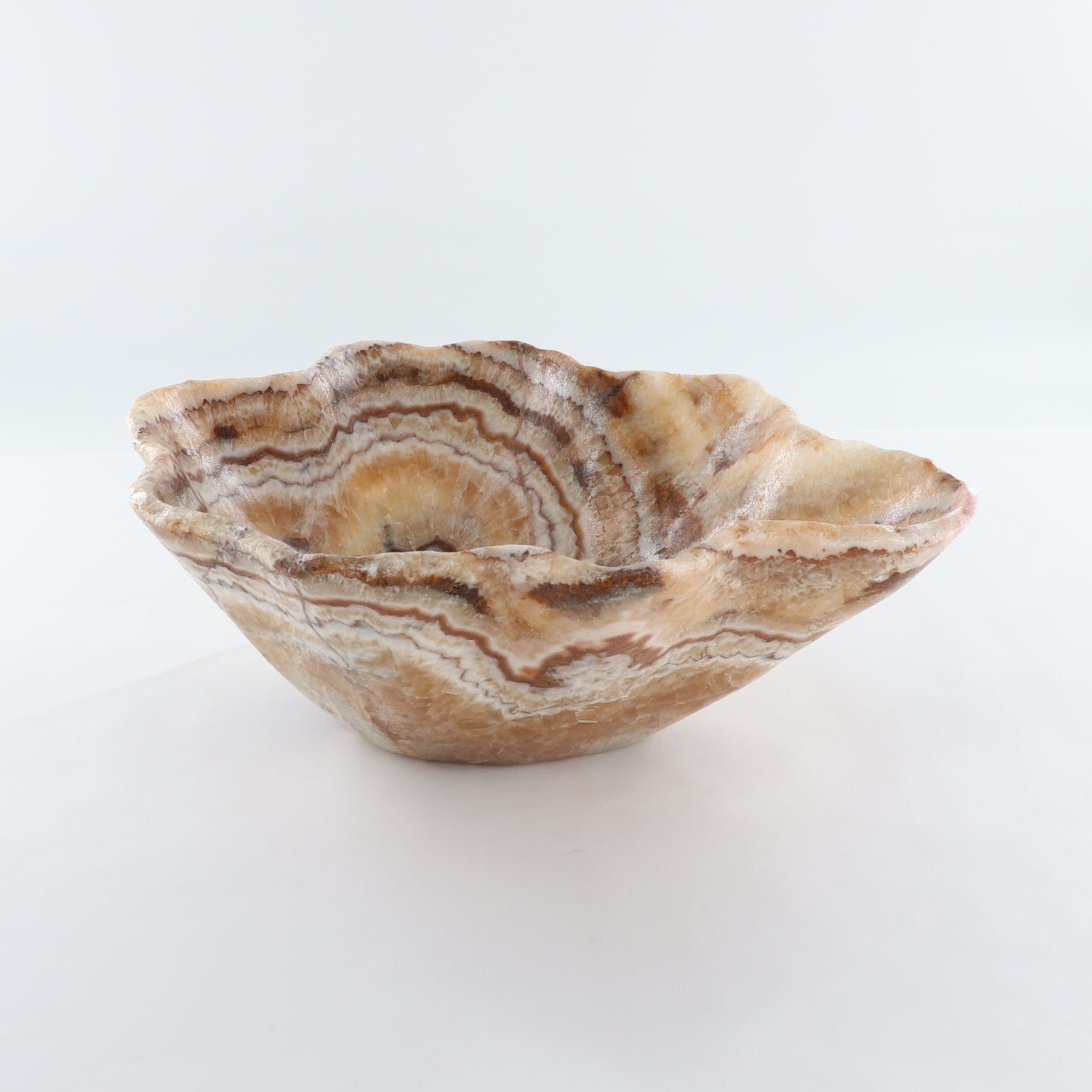 Mexican Onyx/Calcite Bowl 16"