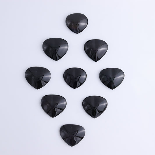 Obsidian Hearts Set of 9 - Expert Wholesale and Supplier of Wholesale Crystals & Bulk Gemstones, ["Hearts","Mexico","Obsidian"]