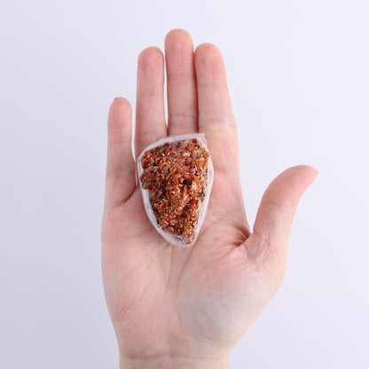 Vanadinite on Barite Flat from Morocco - Expert Wholesale and Supplier of Wholesale Crystals & Bulk Gemstones, ["Barite","Flats","Morocco","Vanadinite","Vanadinite Barite"]