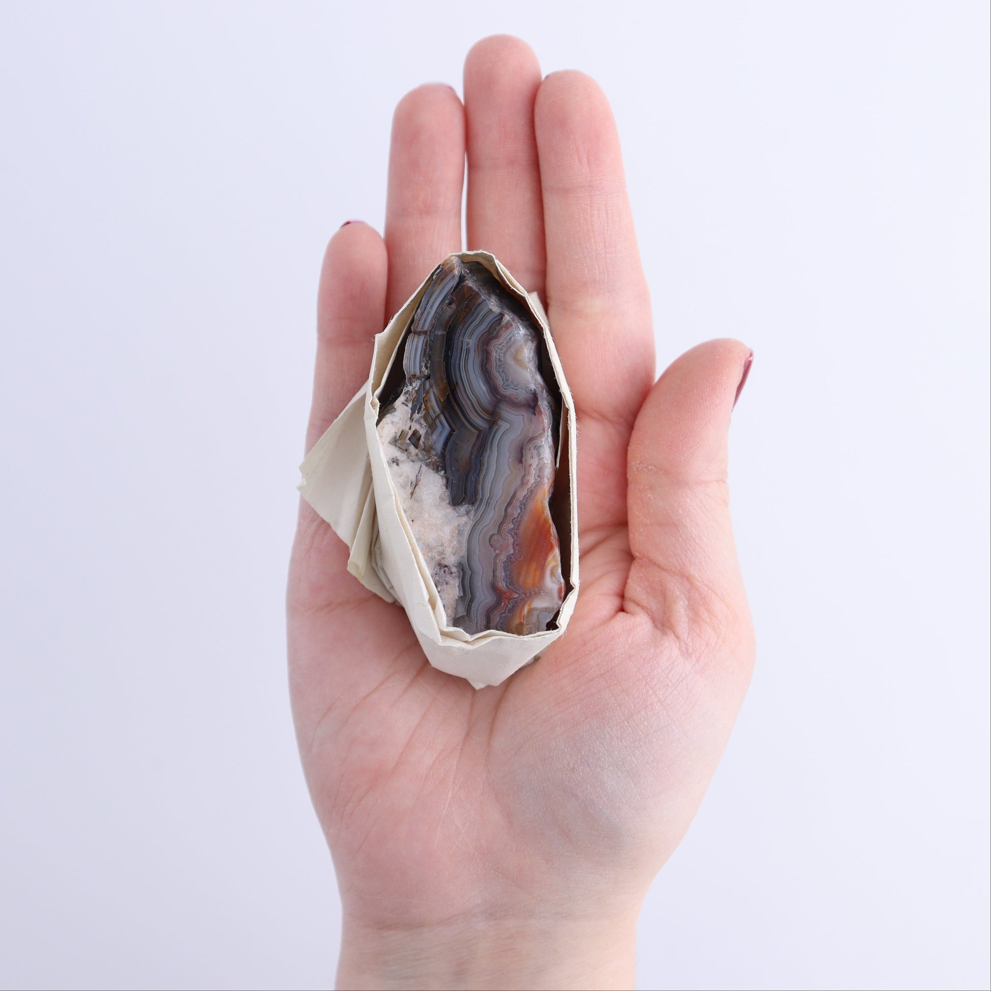 Crazy Lace Agate Flat of 14 - Expert Wholesale and Supplier of Wholesale Crystals & Bulk Gemstones, ["Crazy Lace Agate","Mexico"]