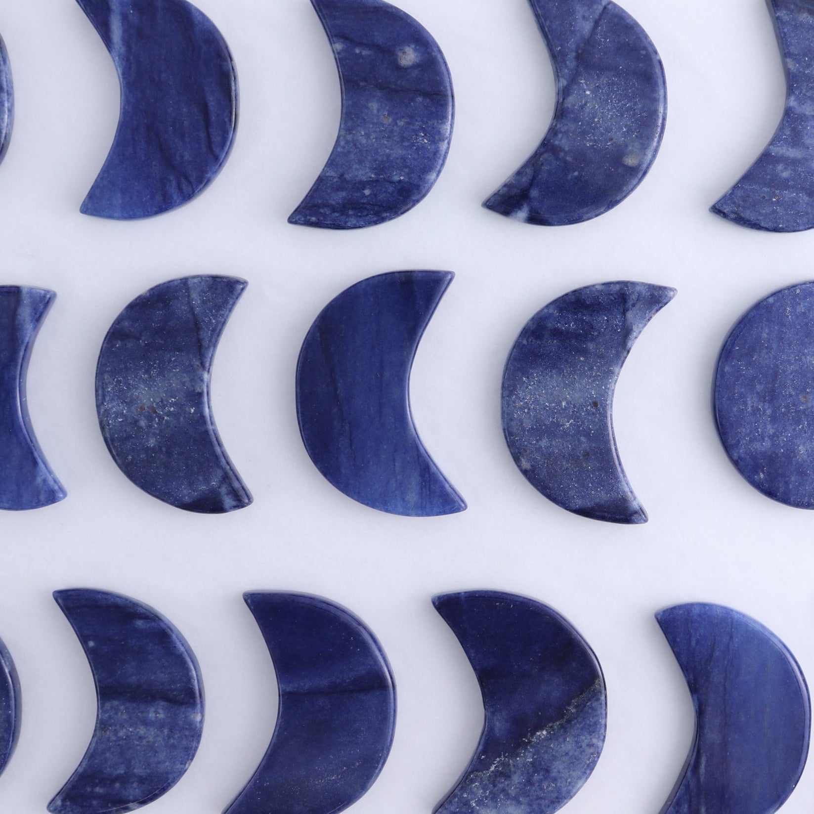 Blue Aventurine Flat Moon from Brazil - Expert Wholesale and Supplier of Wholesale Crystals & Bulk Gemstones, ["Blue Aventurine","Brazil","moons"]