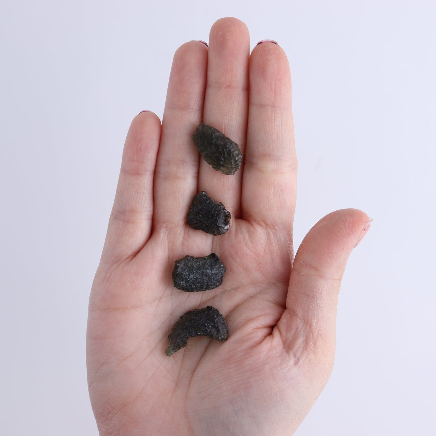 Moldavite Pieces Set of 6 - Expert Wholesale and Supplier of Wholesale Crystals & Bulk Gemstones, ["Czech Republic","Moldavite","Pieces"]