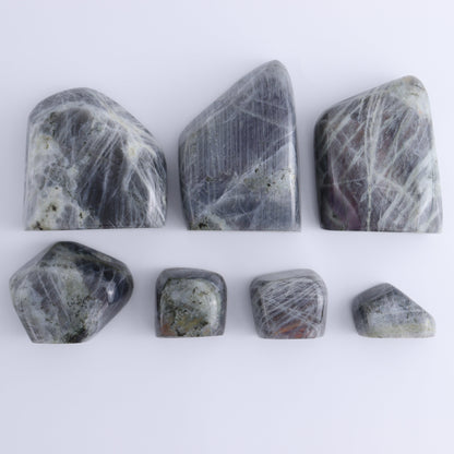Labradorite Freeform Set of 6 - Expert Wholesale and Supplier of Wholesale Crystals & Bulk Gemstones, ["Freeforms","Labradorite","Madagascar"]