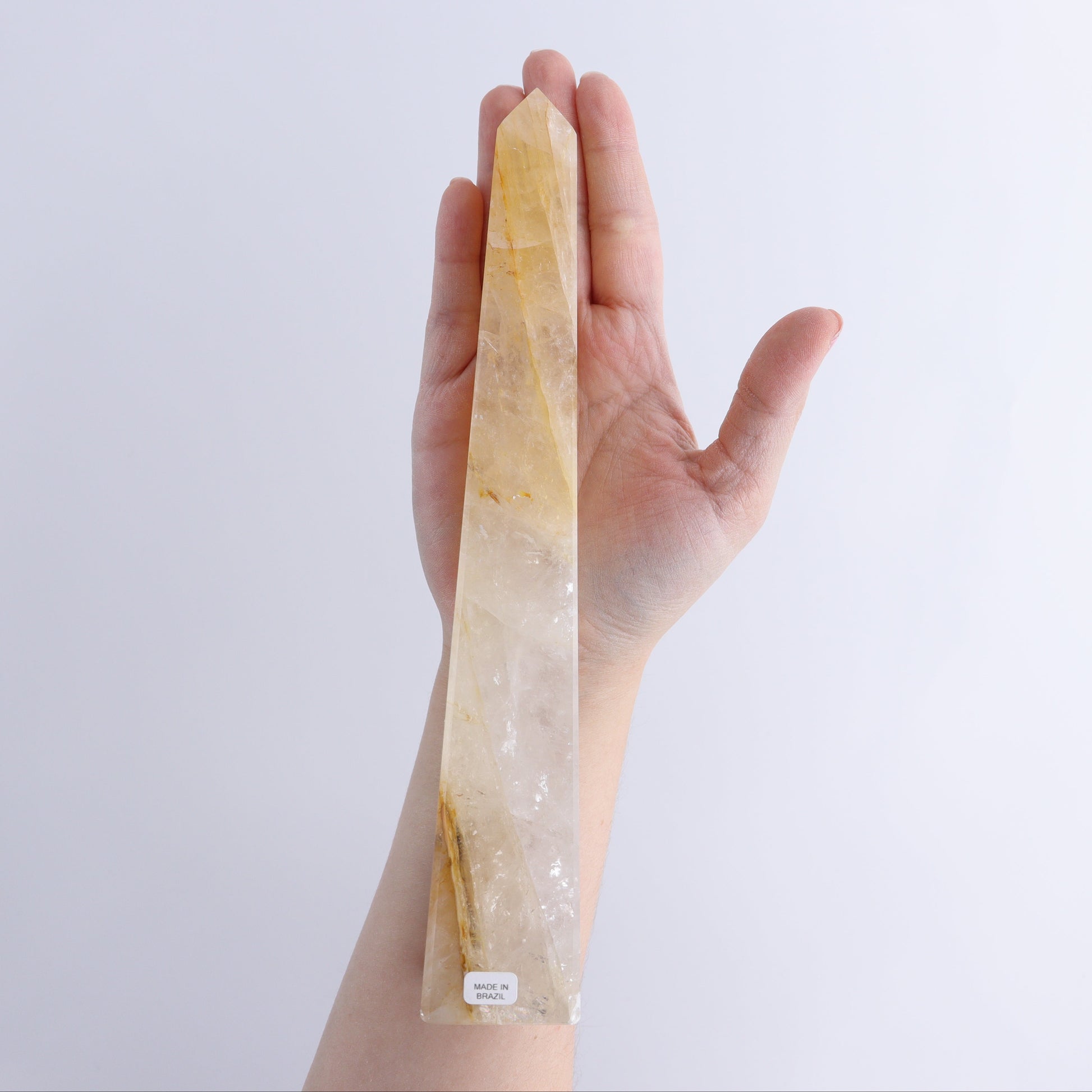 Golden Healer Obelisk Set of 3 - Expert Wholesale and Supplier of Wholesale Crystals & Bulk Gemstones, ["Brazil","Golden Healer","Obelisk"]