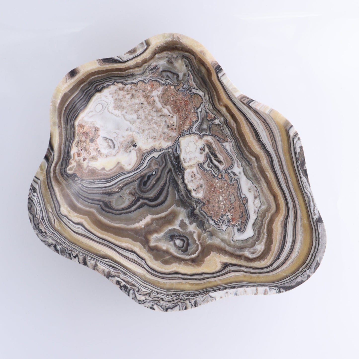 Mexican Onyx/Calcite Bowl - Expert Wholesale and Supplier of Wholesale Crystals & Bulk Gemstones, ["Bowls","Calcite","Mexico","onyx"]