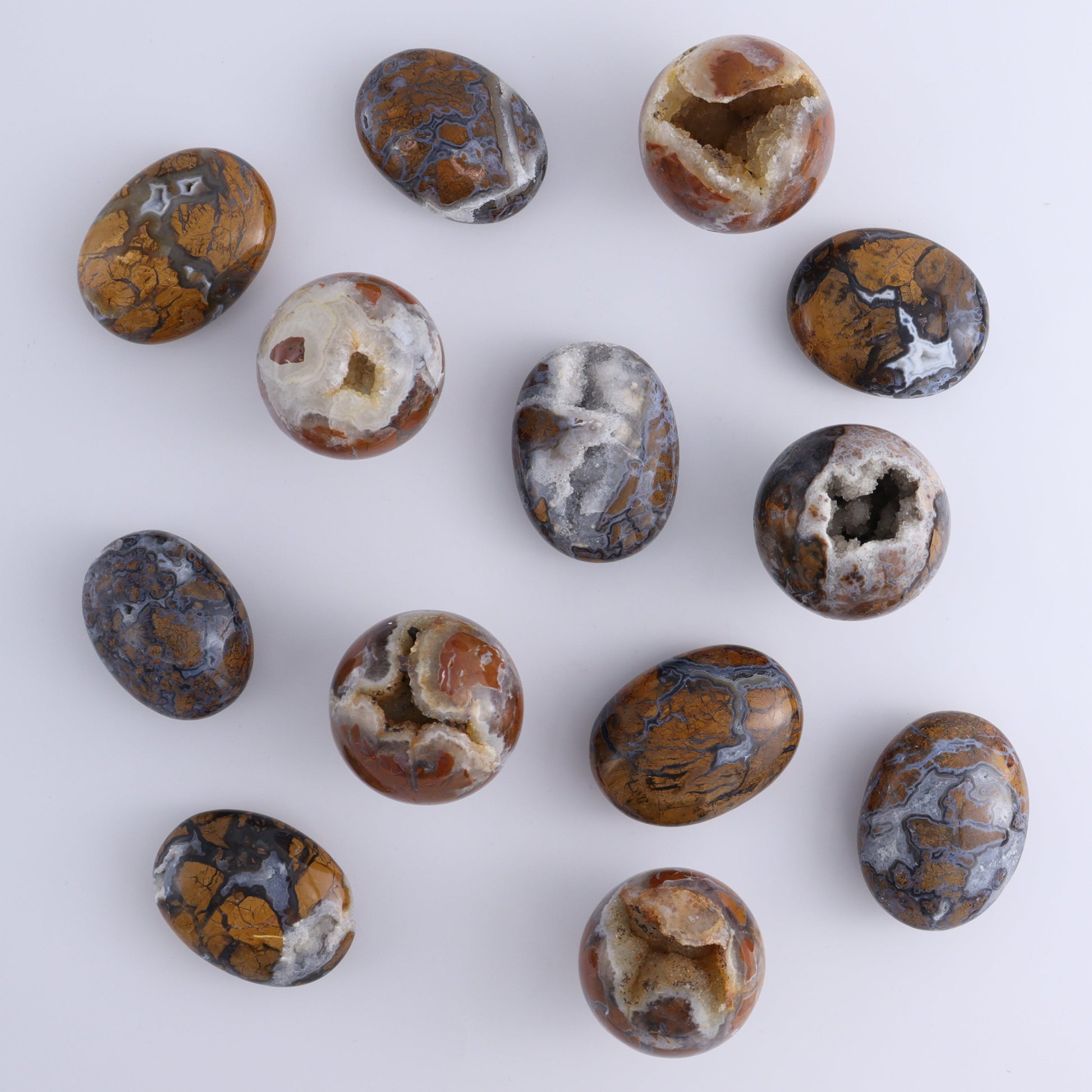 Brecciated Jasper Freeforms Set of 13 - Expert Wholesale and Supplier of Wholesale Crystals & Bulk Gemstones, ["Brecciated Jasper","Freeform","Freeforms","Indonesia"]