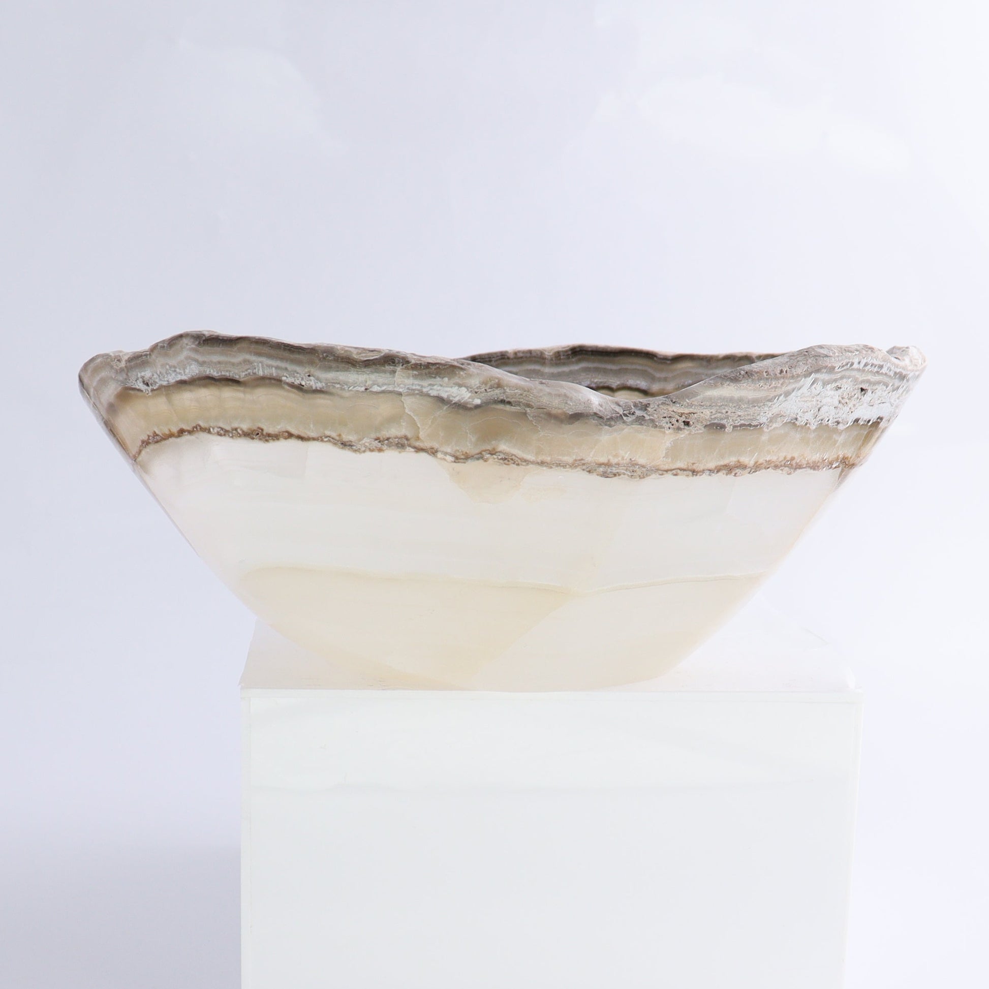 Mexican Onyx/Calcite Bowl - Expert Wholesale and Supplier of Wholesale Crystals & Bulk Gemstones, ["Bowls","Calcite","Mexico","onyx"]