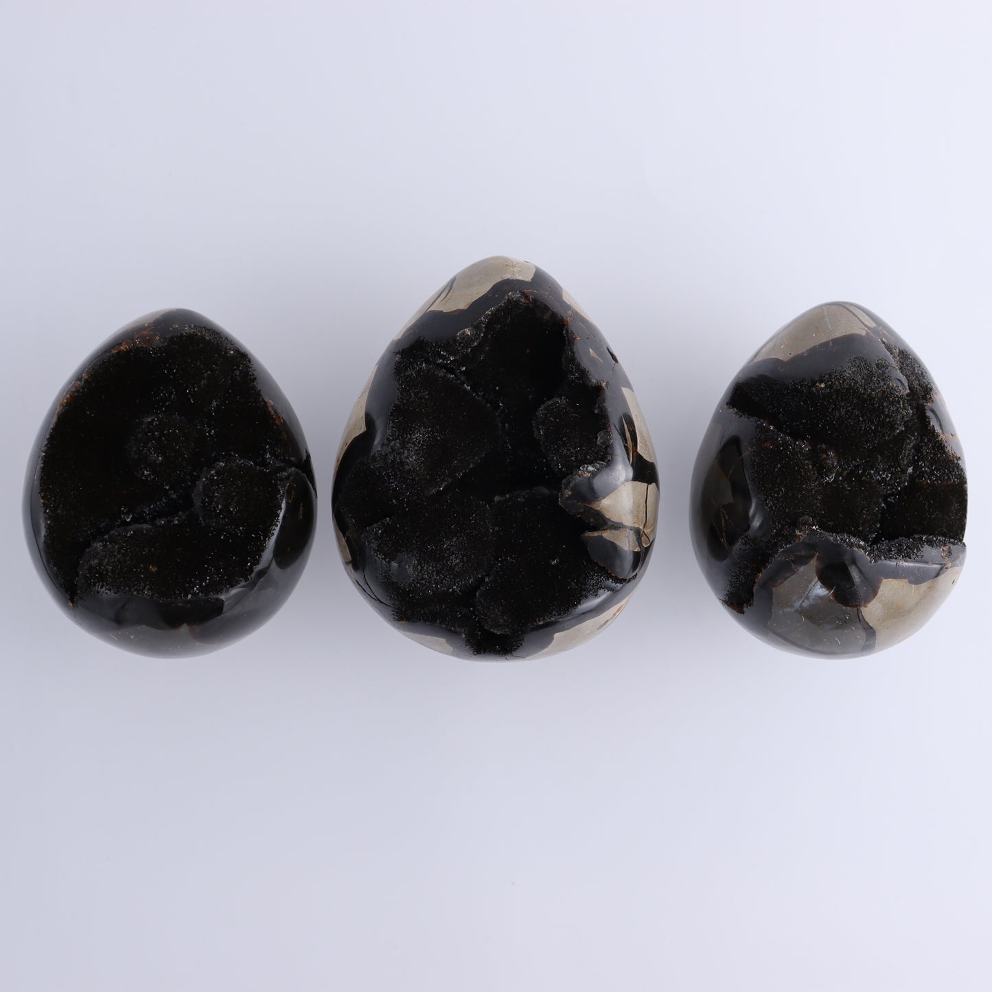 Septarian Eggs Set of 3 - Expert Wholesale and Supplier of Wholesale Crystals & Bulk Gemstones, ["Eggs","Septarian"]