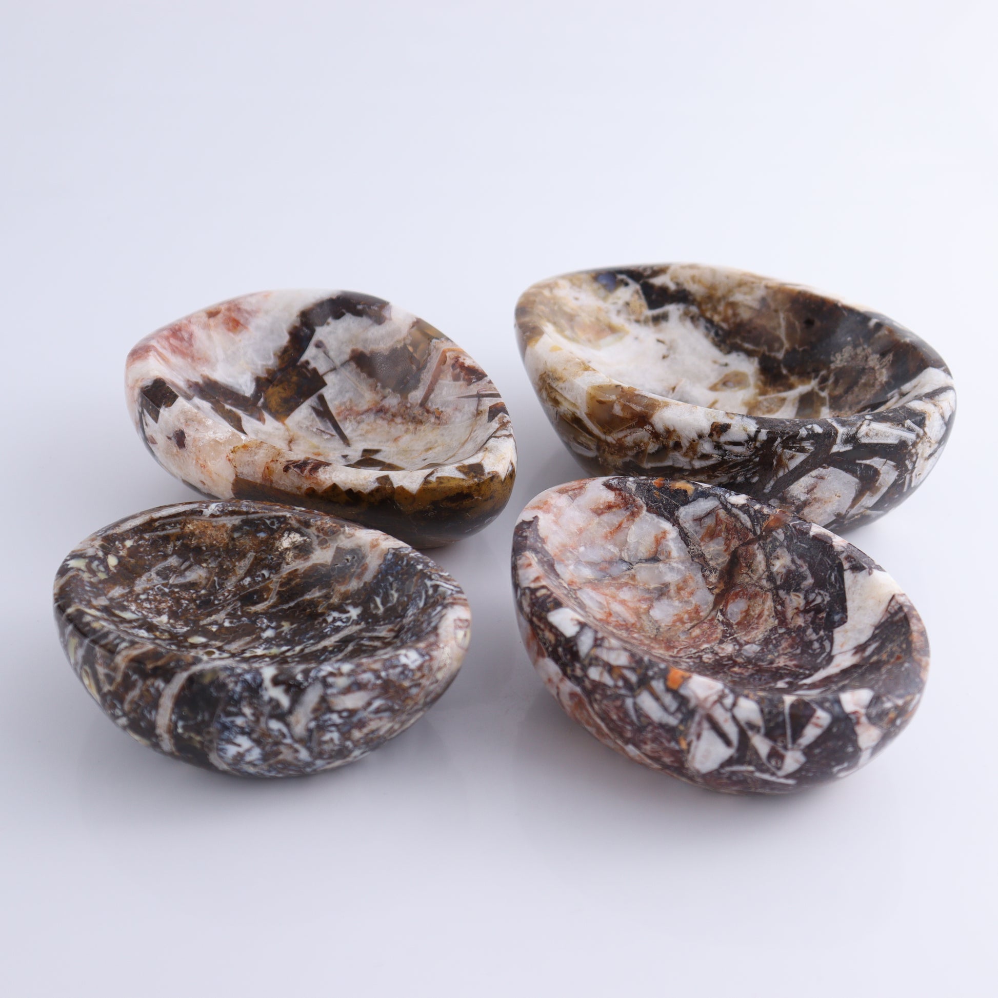 Agate Bowls Set of 4 - Expert Wholesale and Supplier of Wholesale Crystals & Bulk Gemstones, ["Agate","Bowls"]