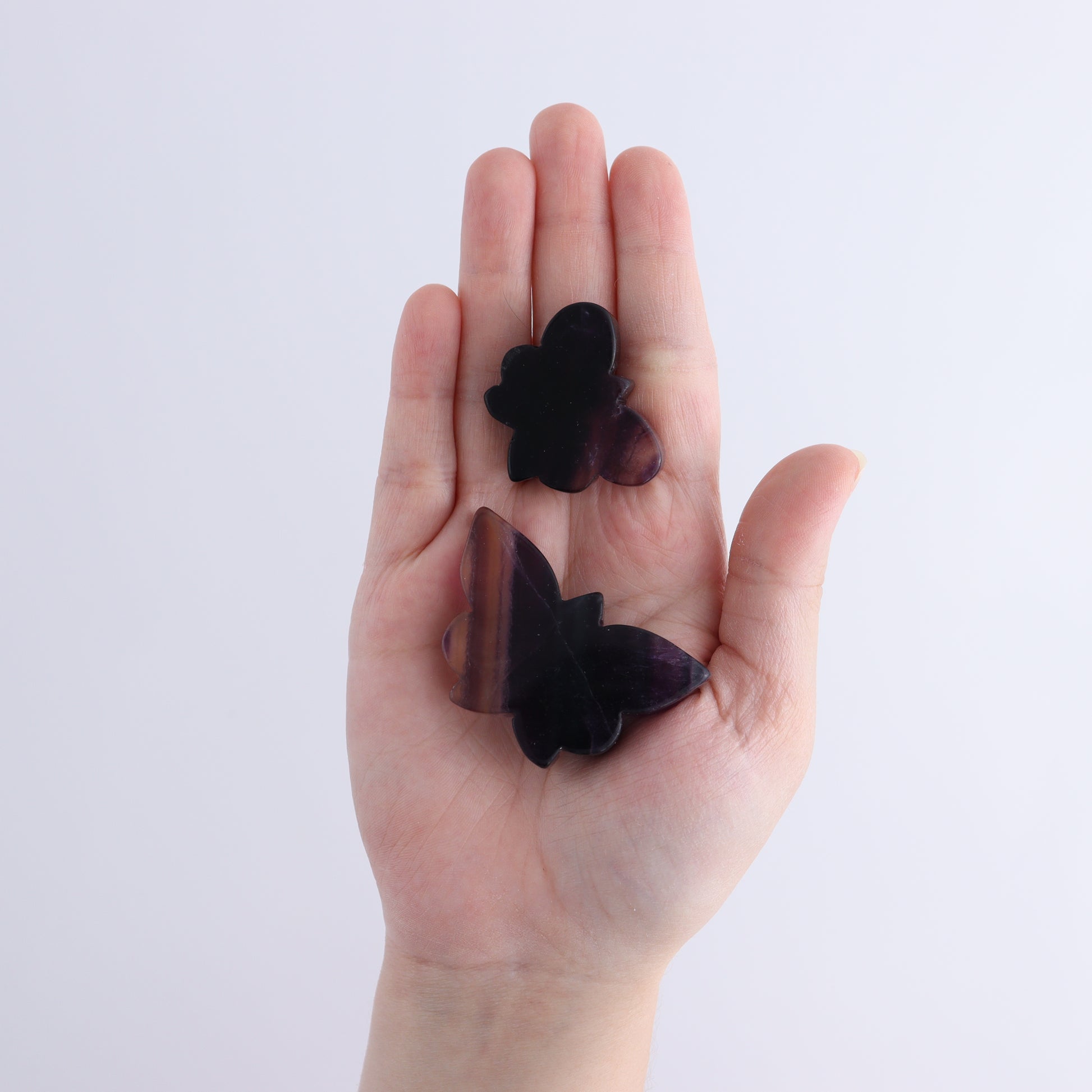 Fluorite Butterflies Set of 25 - Expert Wholesale and Supplier of Wholesale Crystals & Bulk Gemstones, ["Butteflies","Fluorite"]