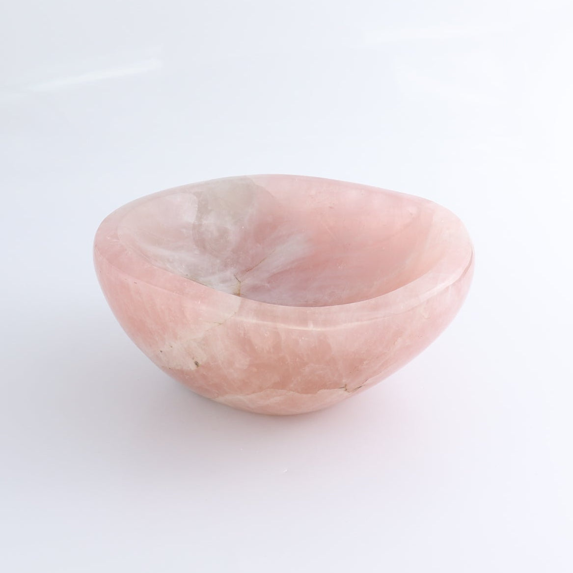 Rose Quartz Bowl 8"