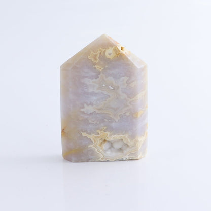 One Tower Chalcedony Agate | Mi Esperanza Minerals | Supplier of Crystals and Onyx